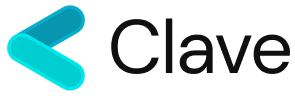 Clave Logo Footer Black